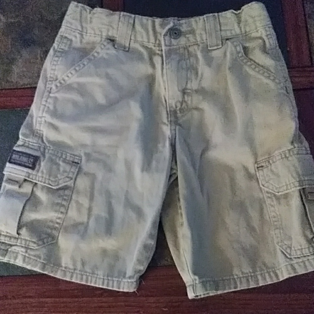 Khaki Cargo Shorts